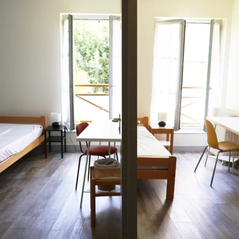 chambre siamoise, logement inclusif au Hameau saint-Michel